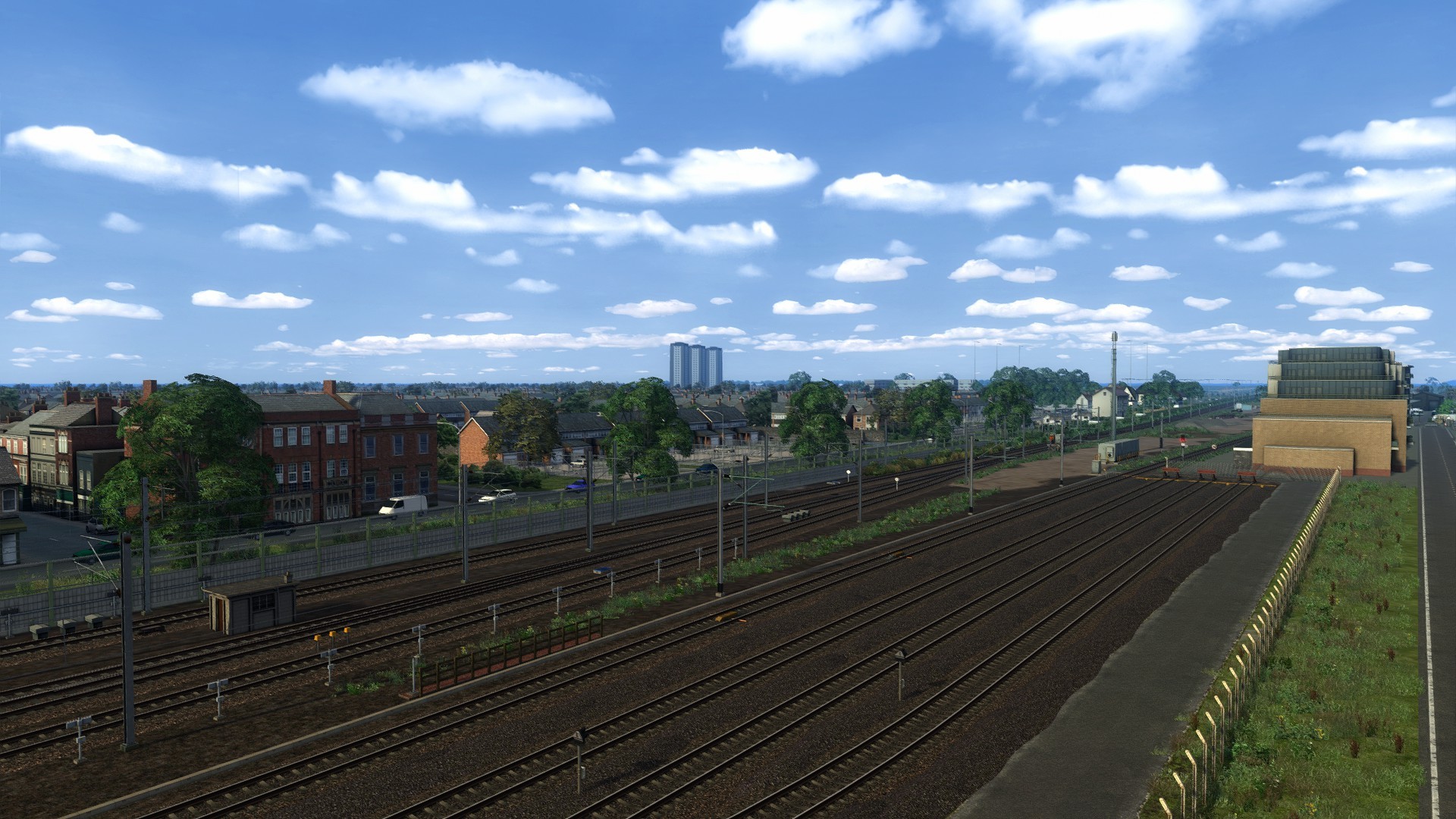 Serinathea sidings along the main line